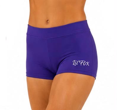 Lil'Fox Purple Lycra Bike Shorts
