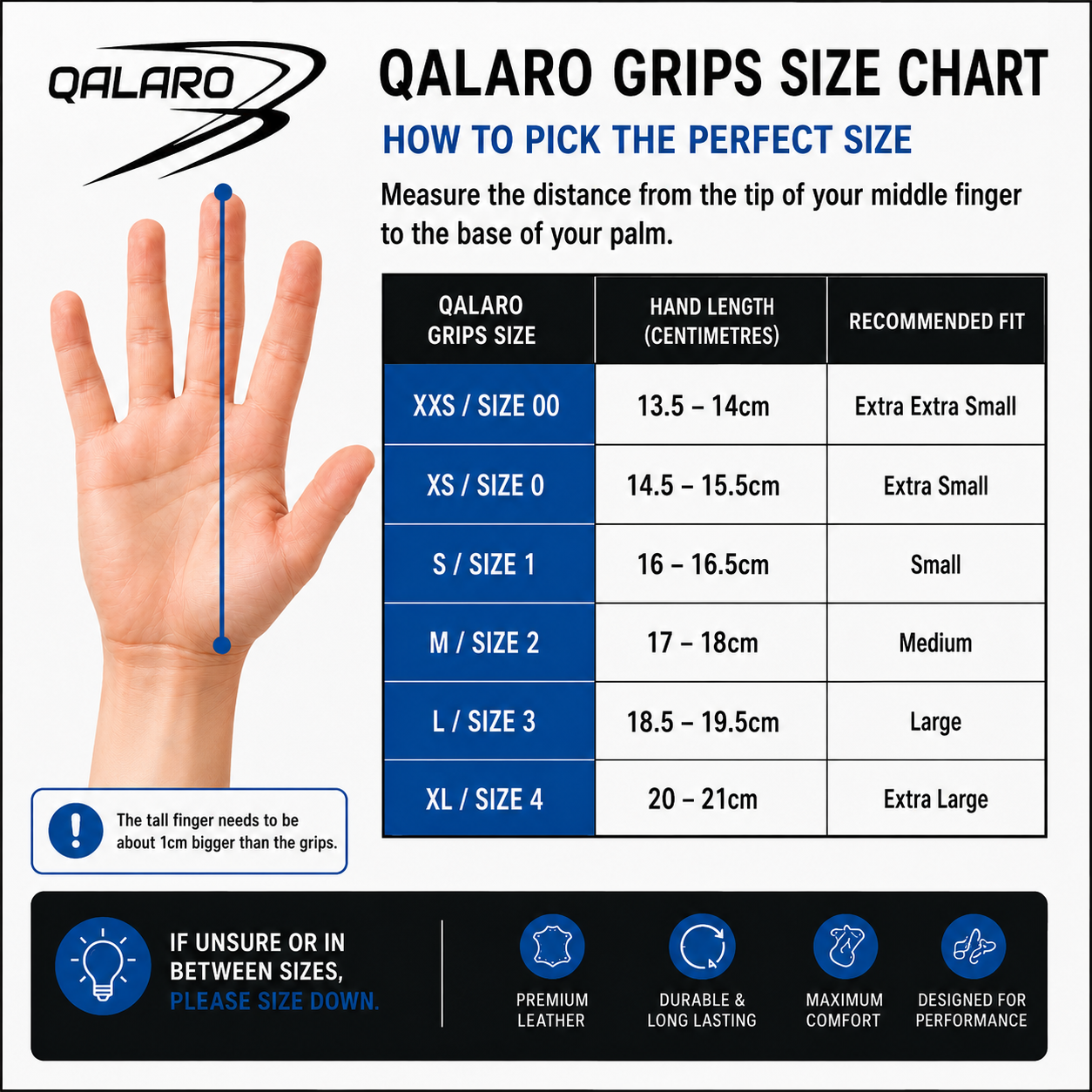 Qalaro Double Buckle Star Grips Set
